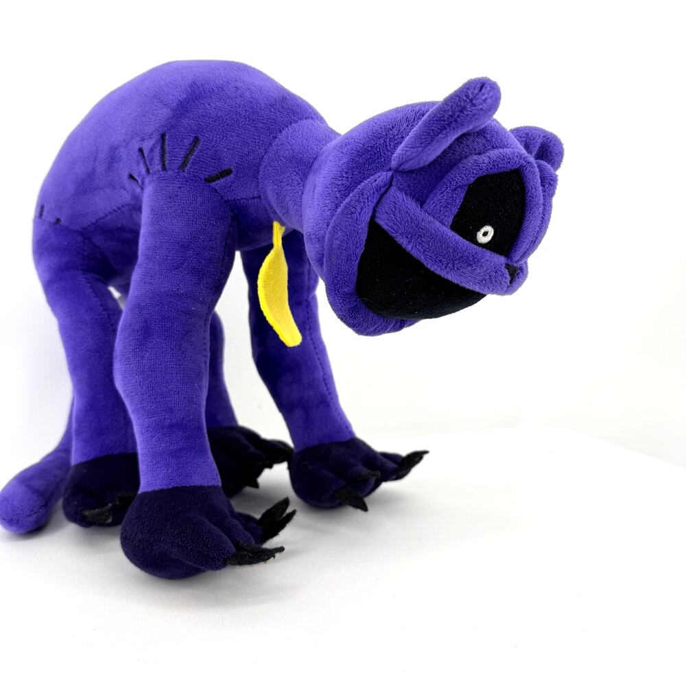 Poppy Playtime CatNap Purple Plush Toy 24in Long Smiling Critters Stuffed Animal